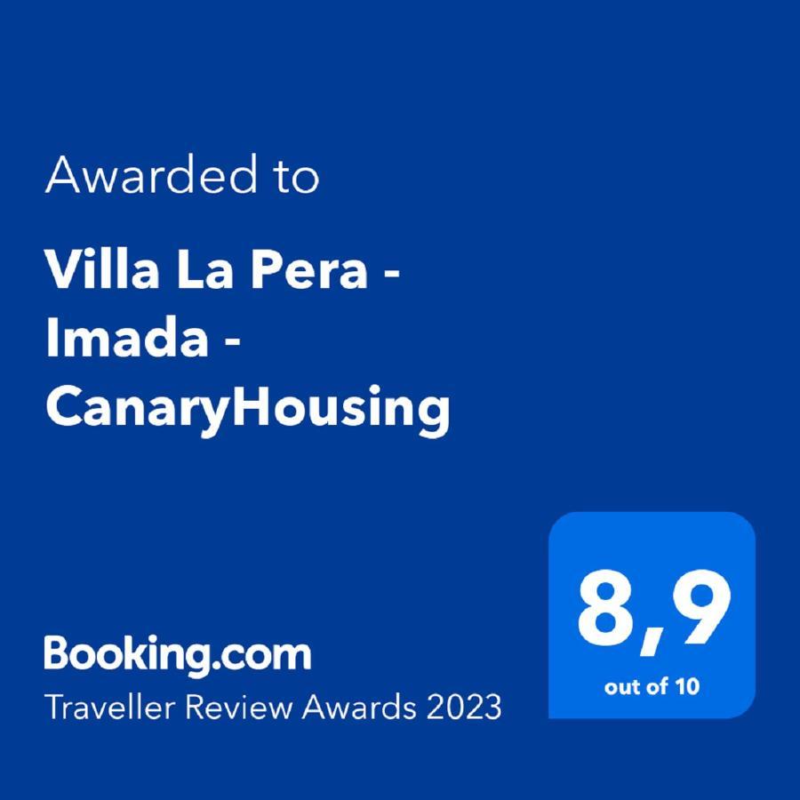 Villa La Pera - Imada - Canaryhousing Екстериор снимка